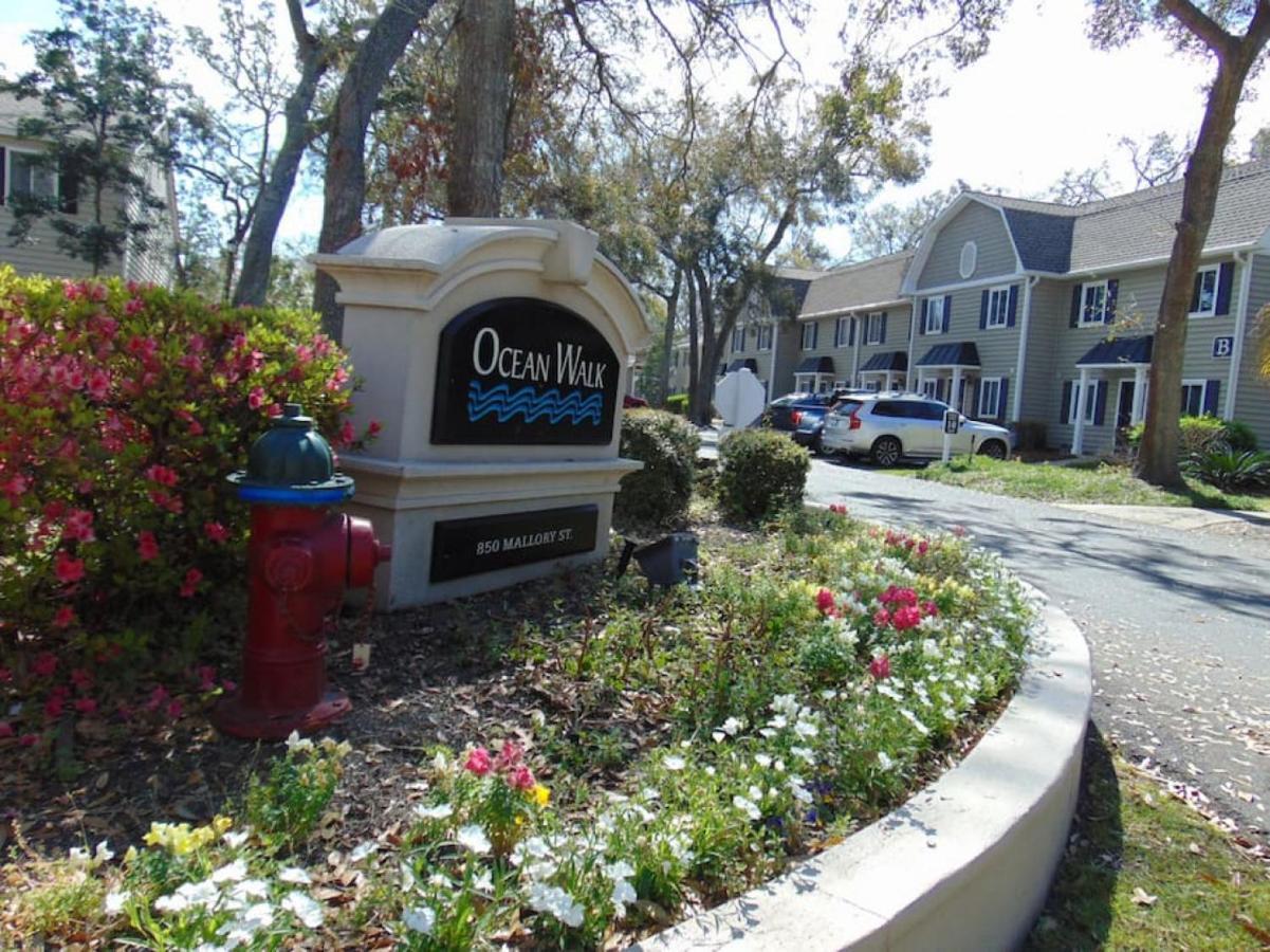 W2 Ocean Walk Resort Upstairs 2 Bed King And Two Twins Next To Back Pool St. Simons Island Zewnętrze zdjęcie